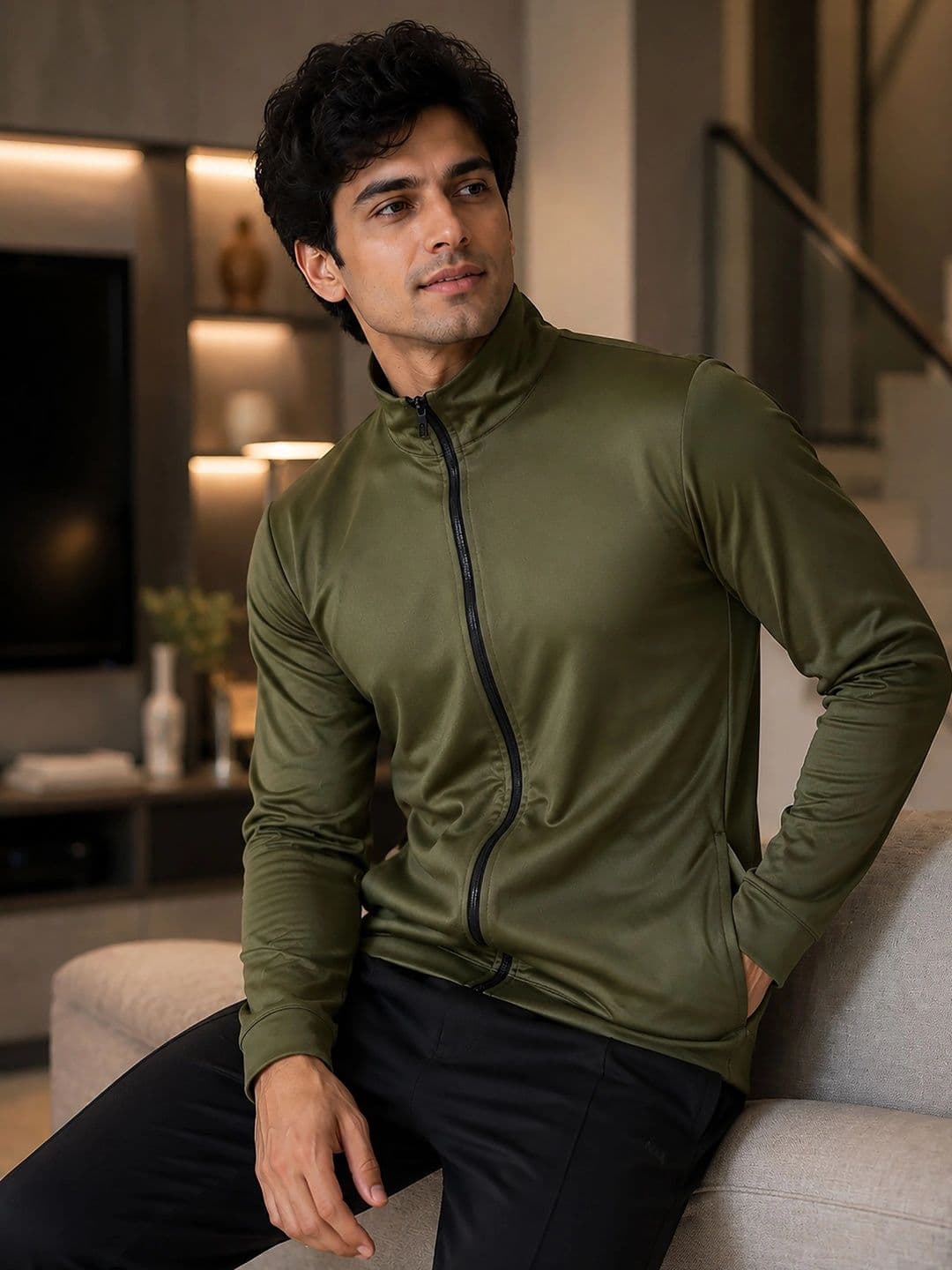 ATIGIANO Men Lightweight Sporty Jacket - view 1
