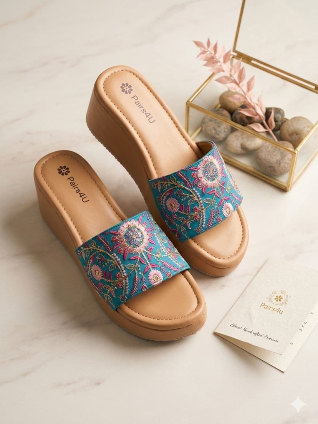 Anouk Wedge Sandals - view 1