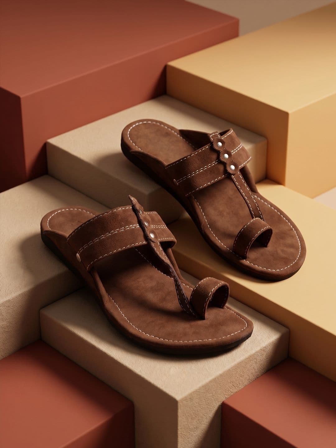 Anouk Men One Toe Flats - view 1