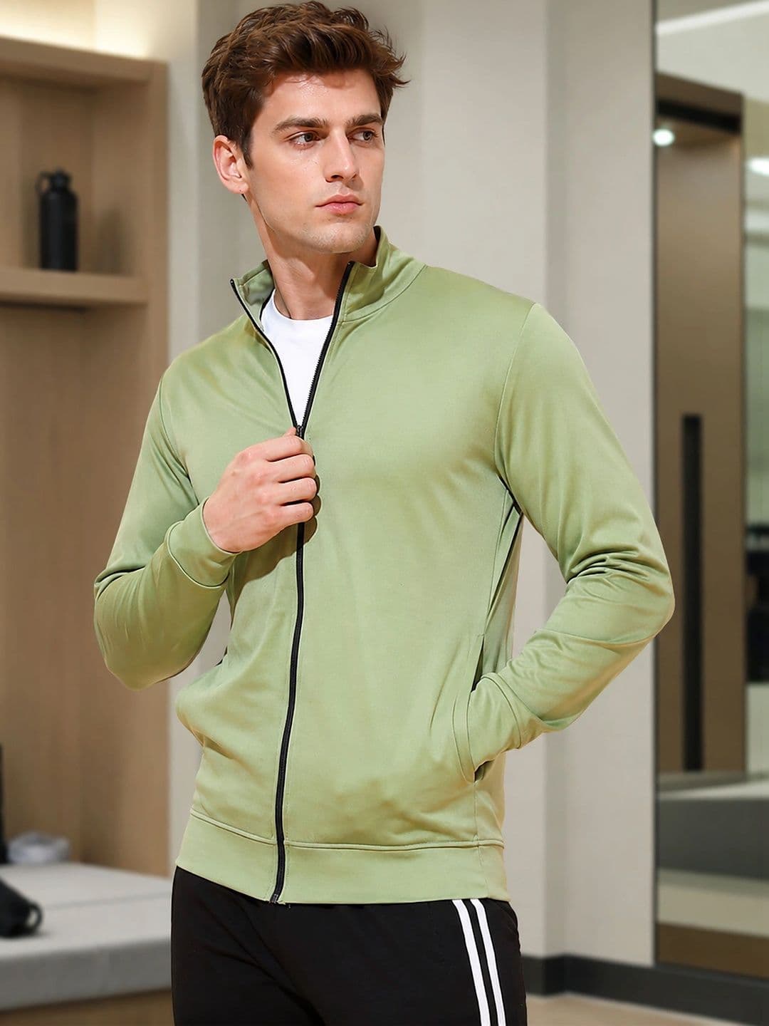 SZN Men Lightweight Sporty Jacket - view 1