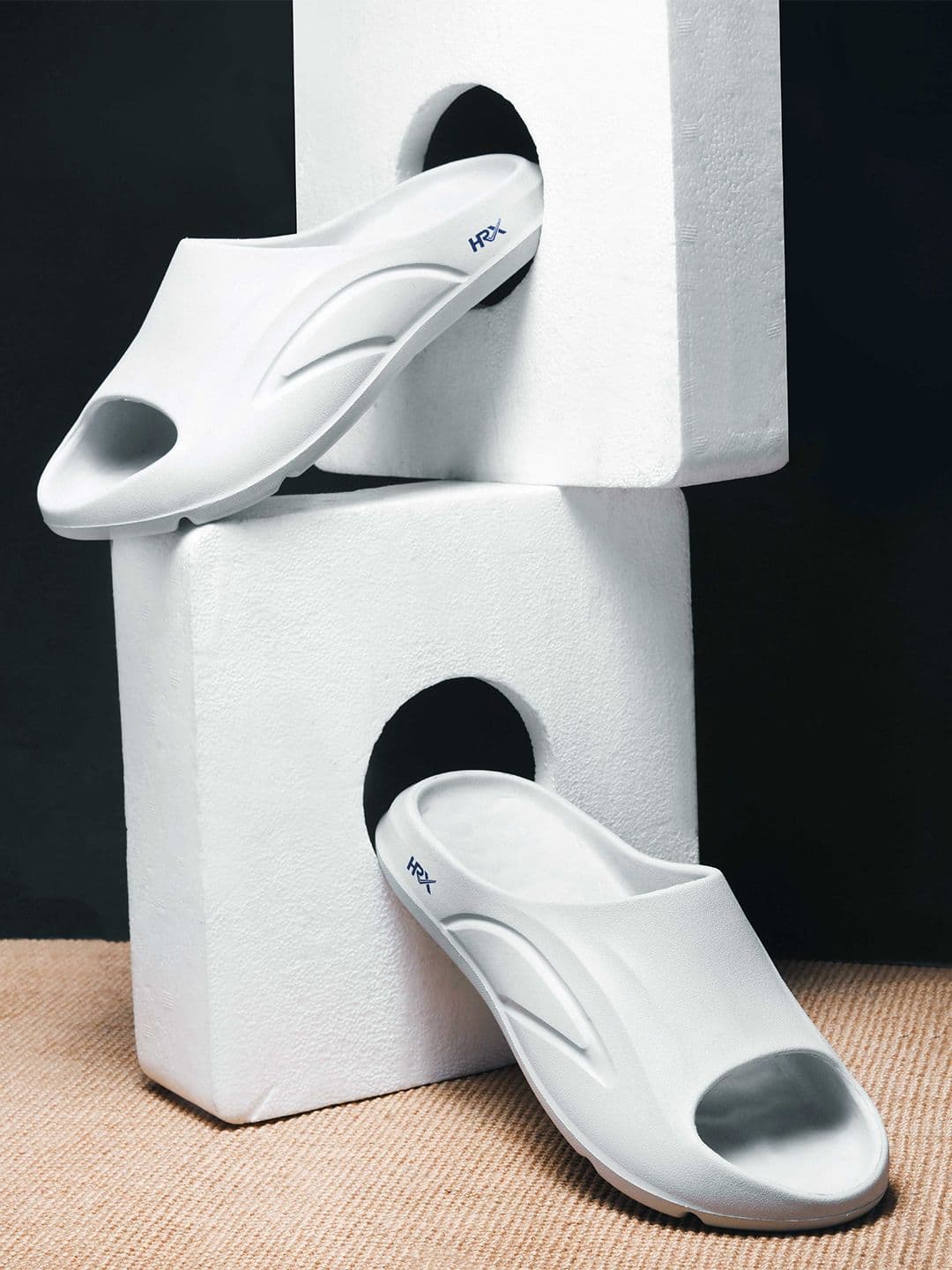 HRX by Hrithik Roshan Men Rubber Sliders - view 1