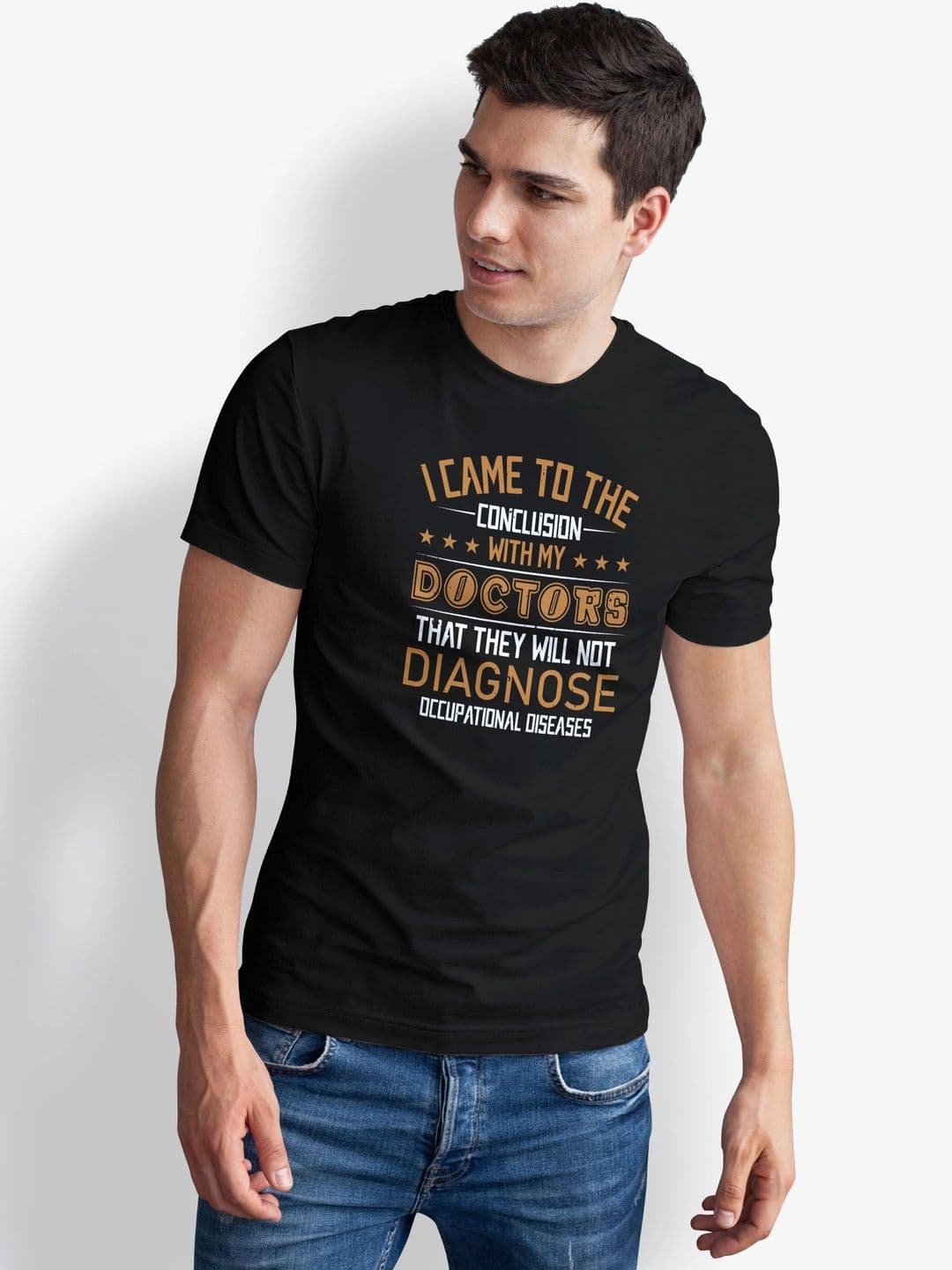 Seekbuylove Men Typography Printed Bio Finish T-shirt - view 1