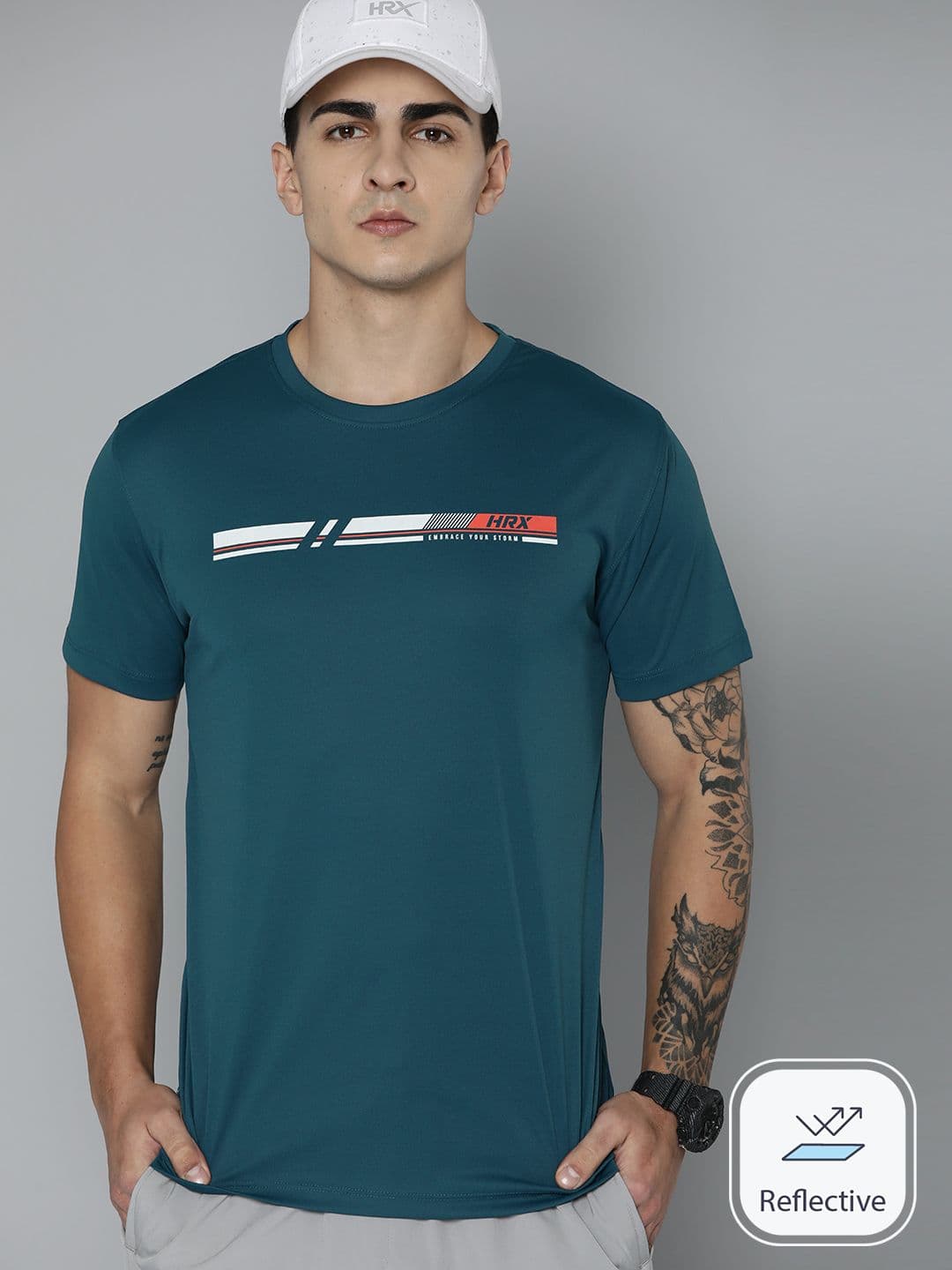 HRX by Hrithik Roshan Rapid-Dry Training T-shirt - view 1