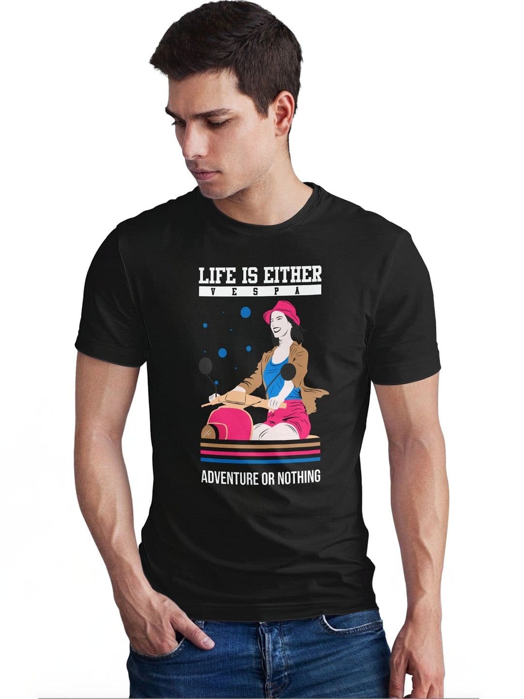 Seekbuylove Men Printed Bio Finish T-shirt - view 1