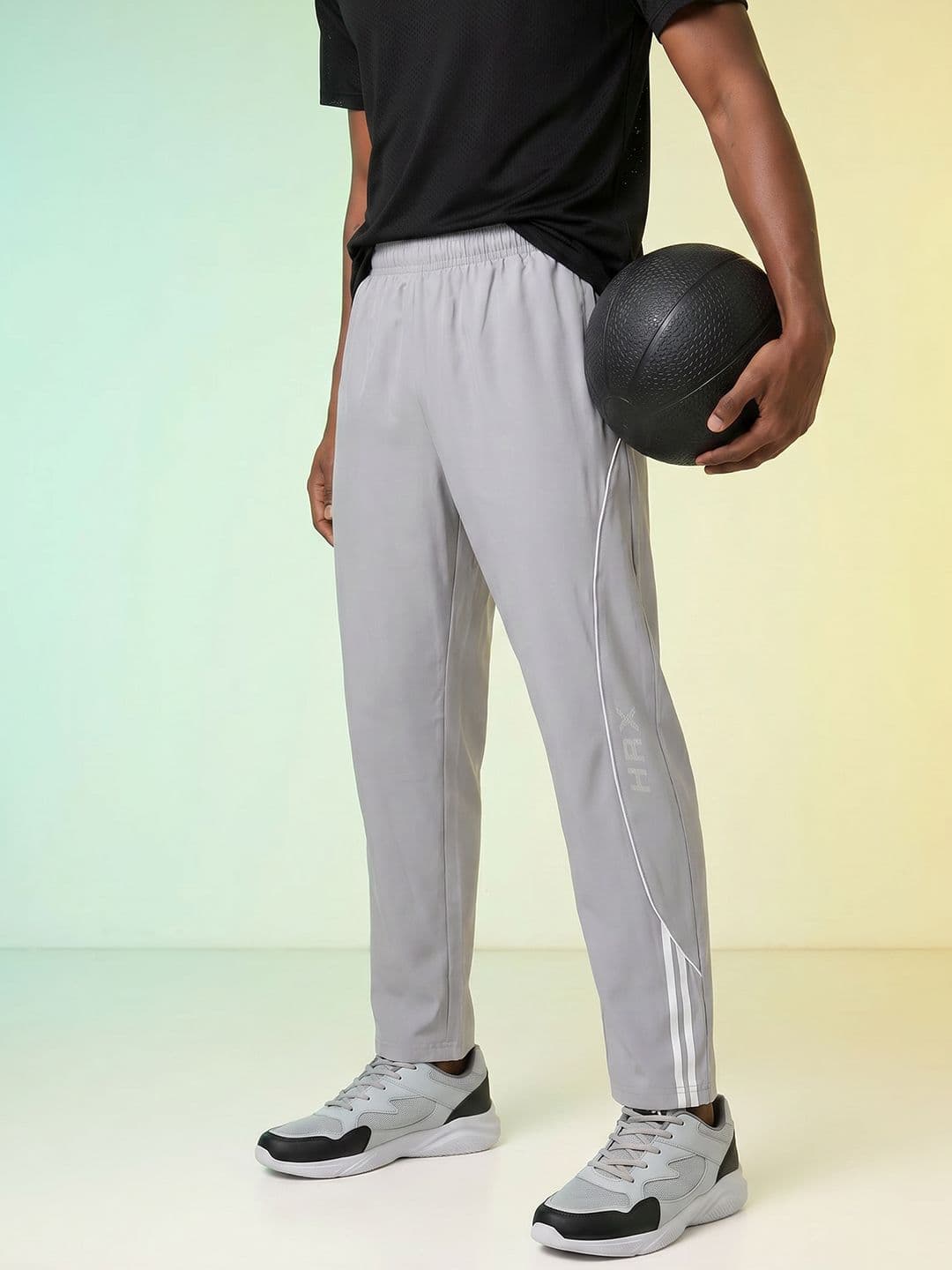 HRX by Hrithik Roshan Men Brand Logo Rapid-Dry Training Track Pants - view 1