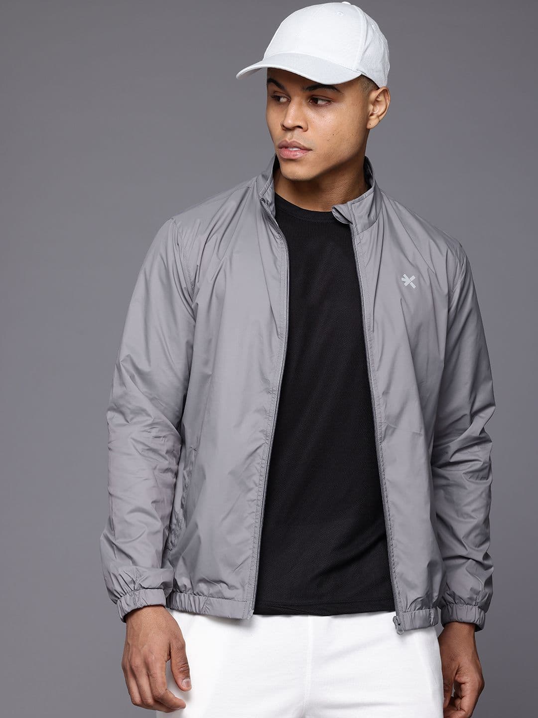 HRX by Hrithik Roshan Mock Collar Rapid-Dry Running Jacket - view 1