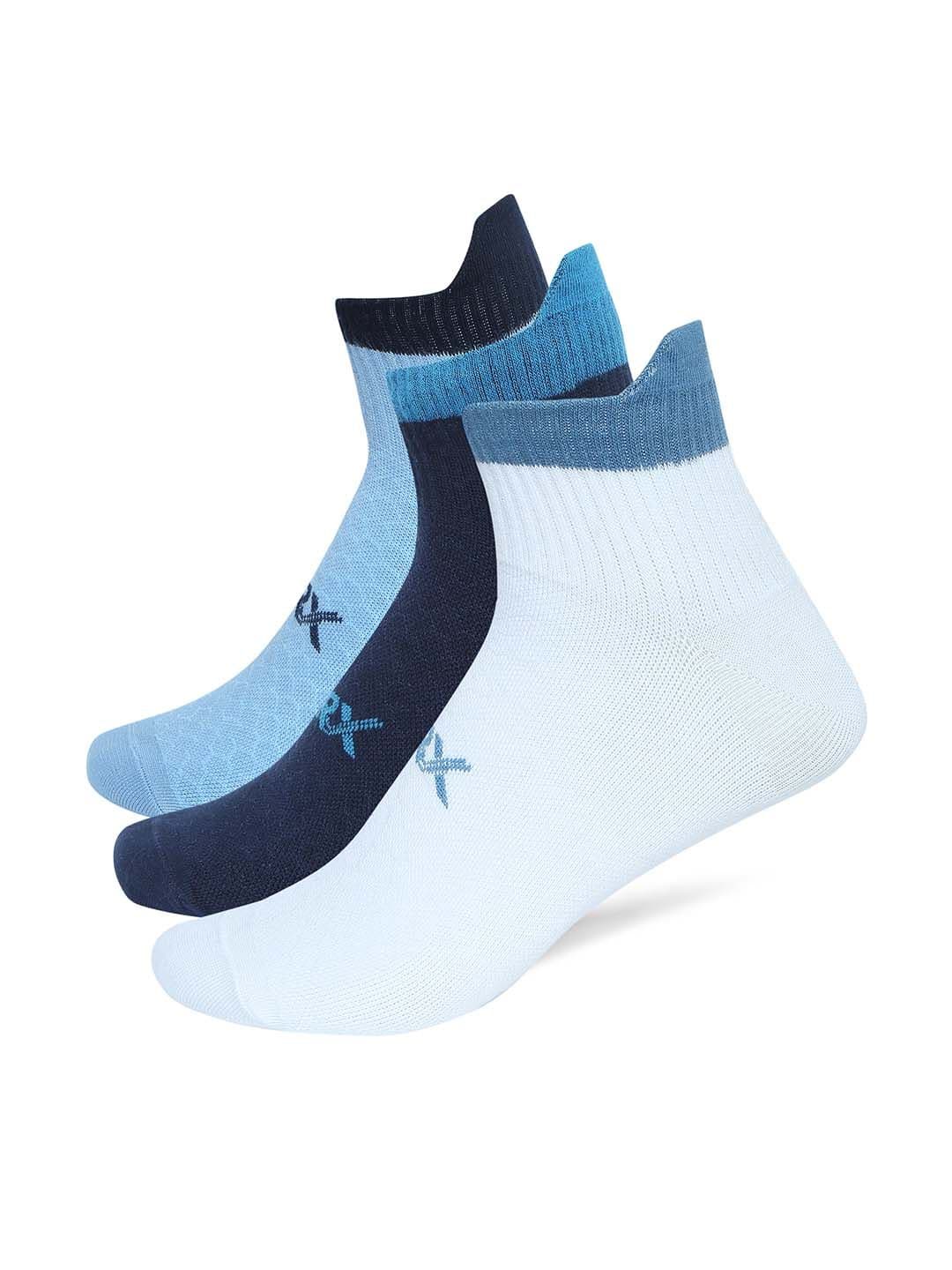 HRX by Hrithik Roshan Men Pack Of 3 Ankle Length Socks - view 1