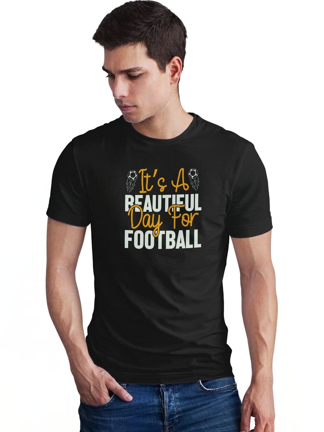 Seekbuylove Men Typography Printed Bio Finish T-shirt - view 1
