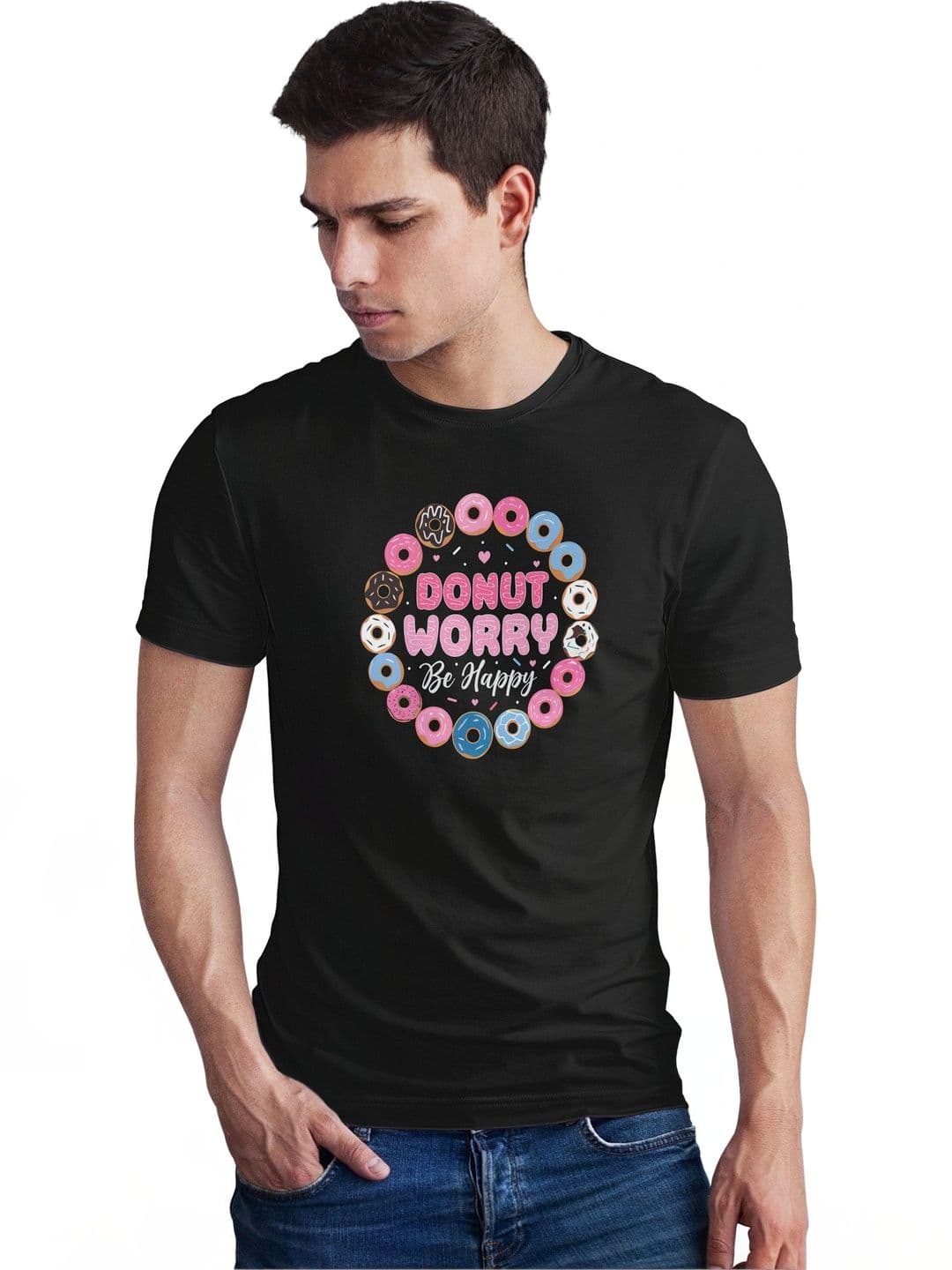 Seekbuylove Men Typography Printed Bio Finish T-shirt - view 1