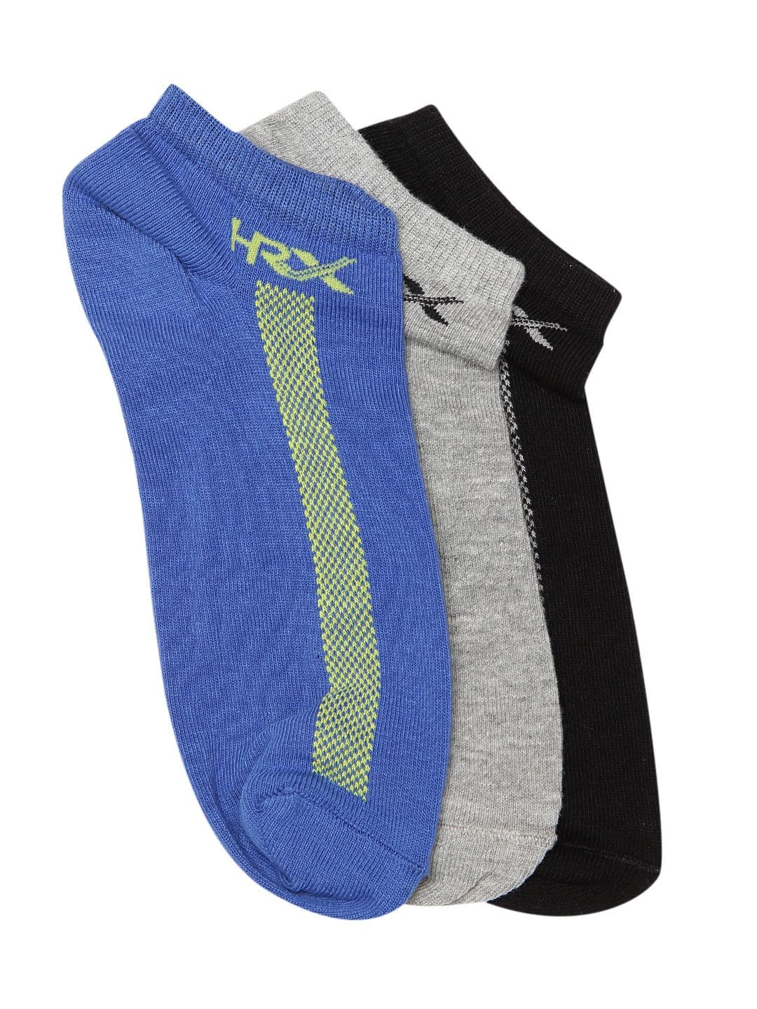 HRX by Hrithik Roshan Men Ankle length Pack of 3 Ventilated Mesh Socks - view 1