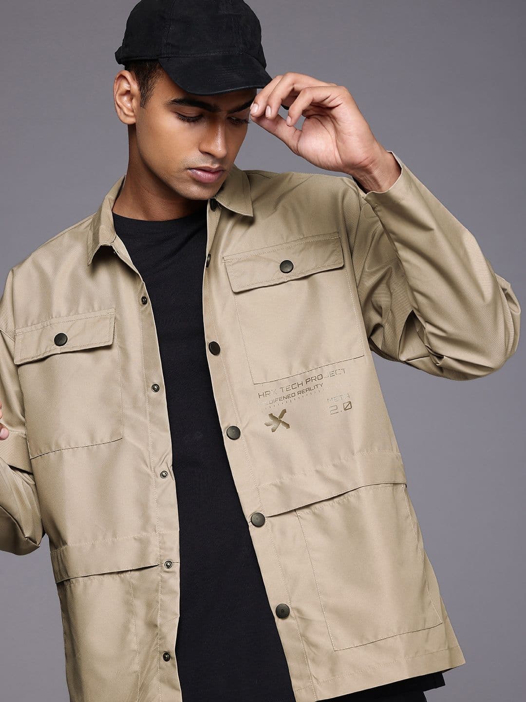 HRX by Hrithik Roshan Rapid-Dry NATURETHERAPY Outdoor Sporty Jacket - view 1
