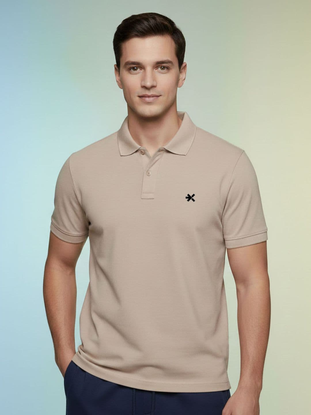 HRX by Hrithik Roshan Men Polo Collar T-shirt - view 1