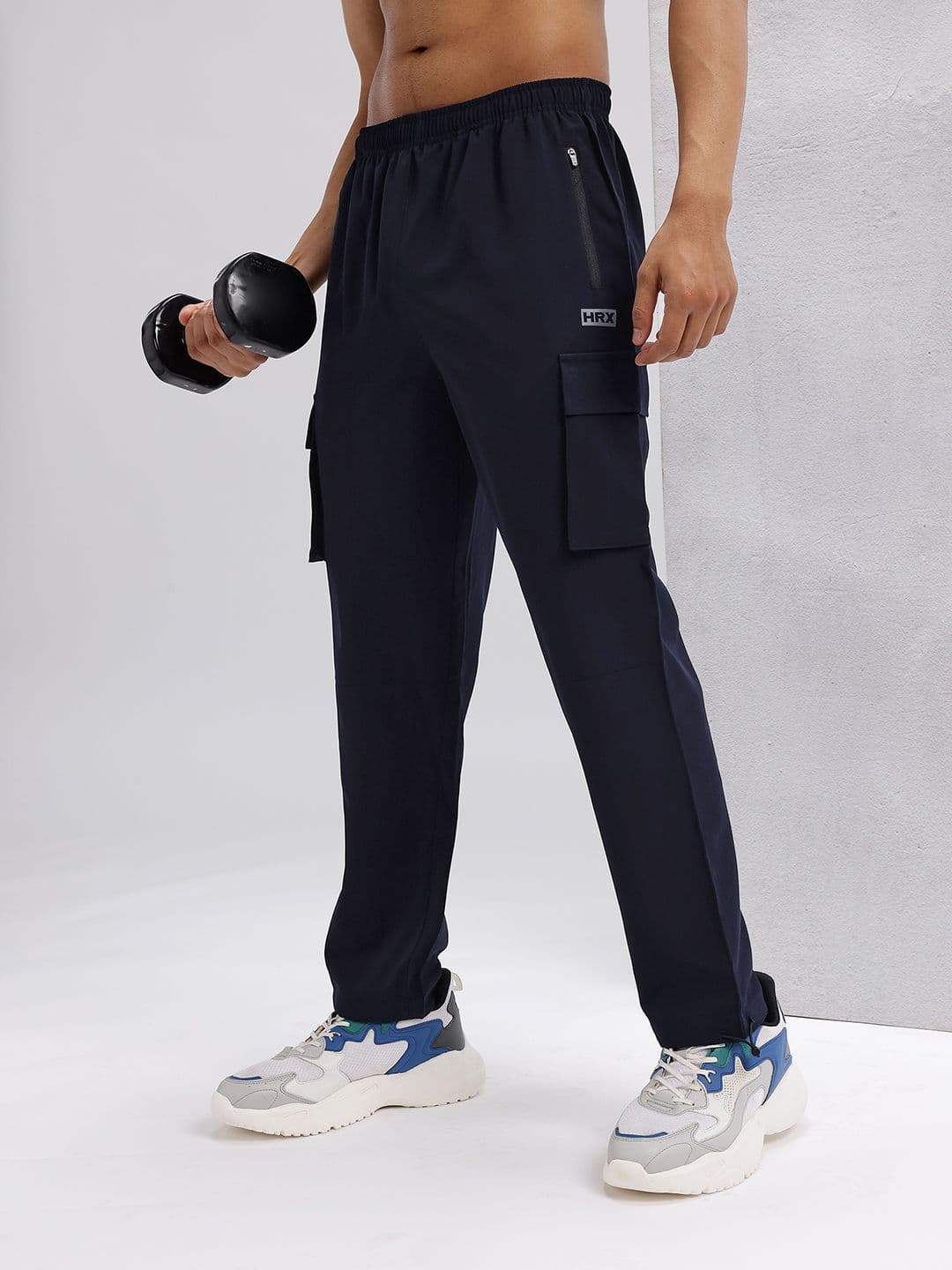 HRX by Hrithik Roshan Men Rapid-Dry Training Cargos - view 1