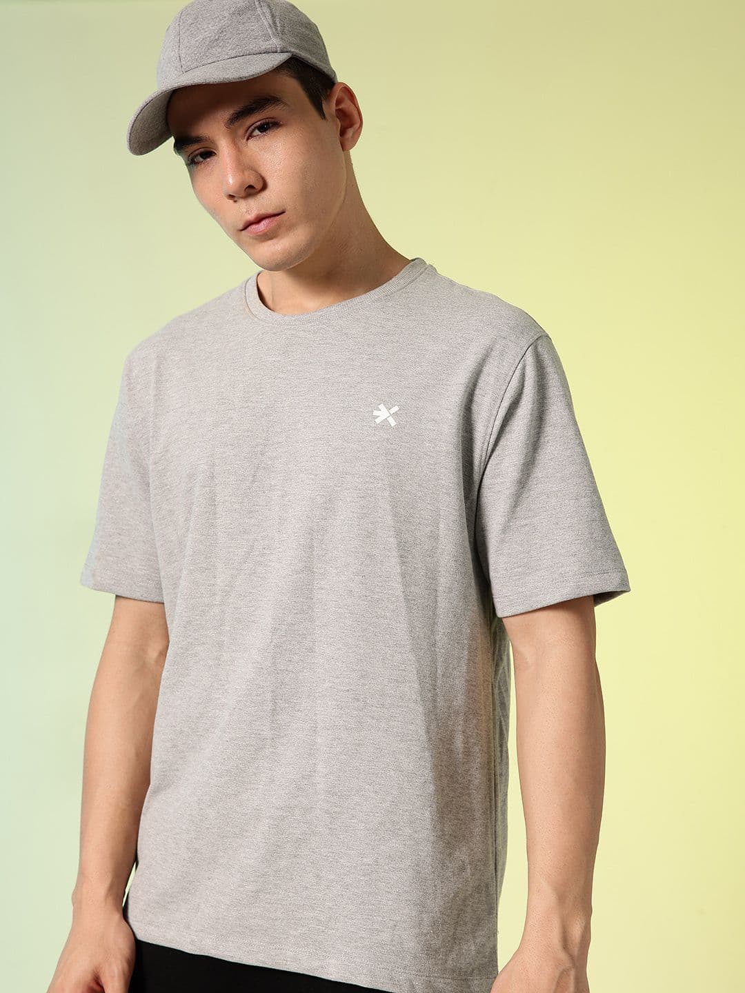 HRX by Hrithik Roshan Relaxed Fit Pure Cotton T-shirt - view 1