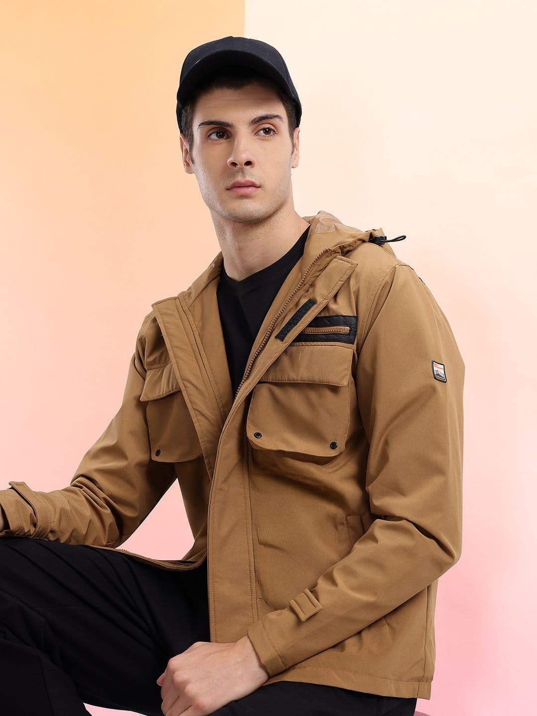 HRX by Hrithik Roshan Outdoor Hooded Jacket - view 1