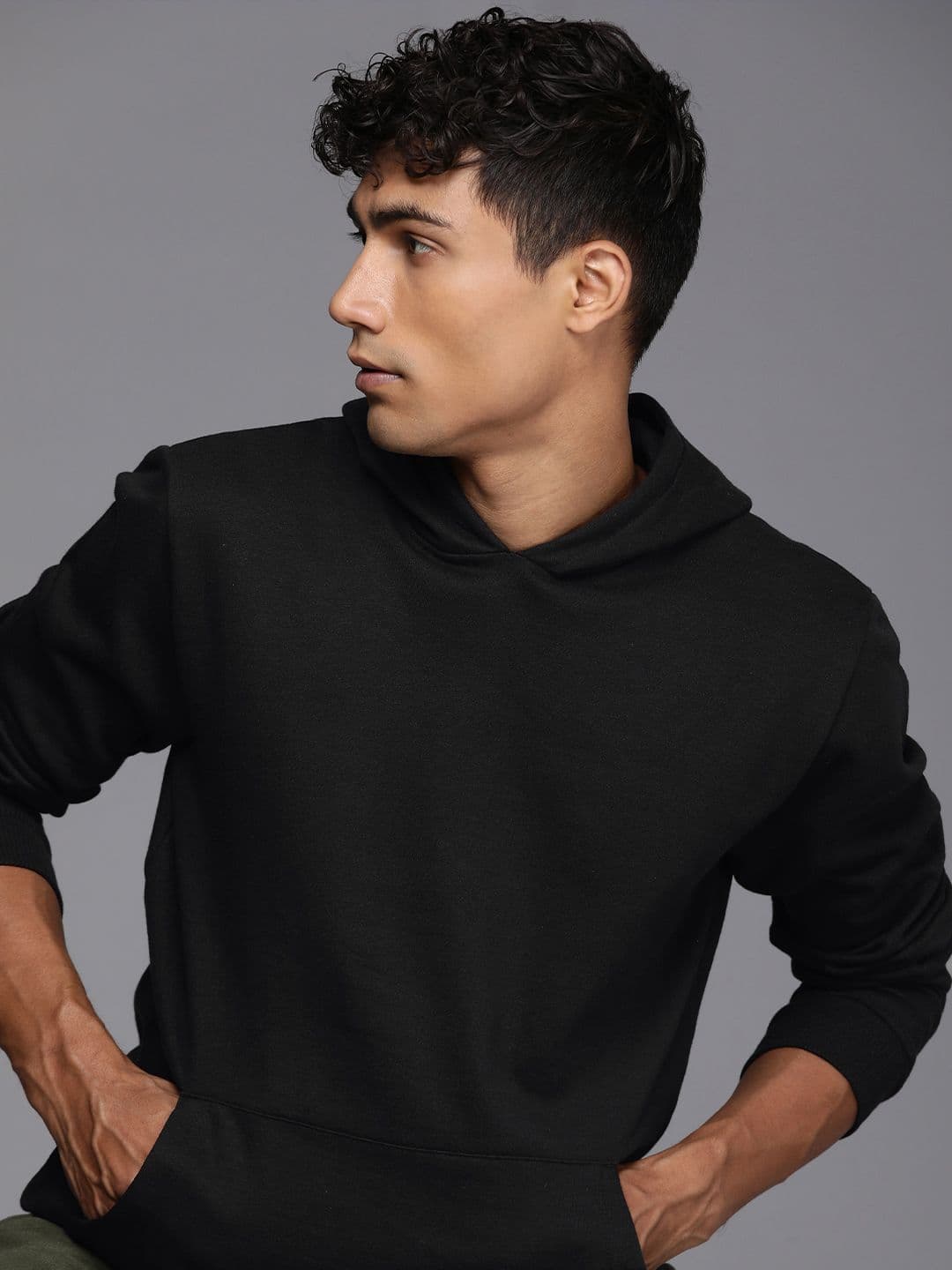 HRX by Hrithik Roshan Men Lifestyle Fleece Hooded Sweatshirt - view 1
