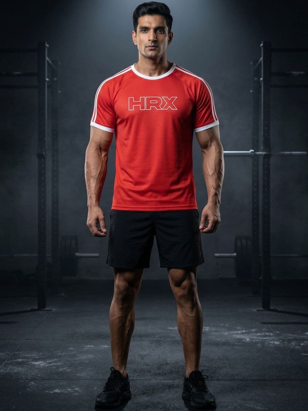 HRX by Hrithik Roshan Men Brand Logo T-shirt - view 1