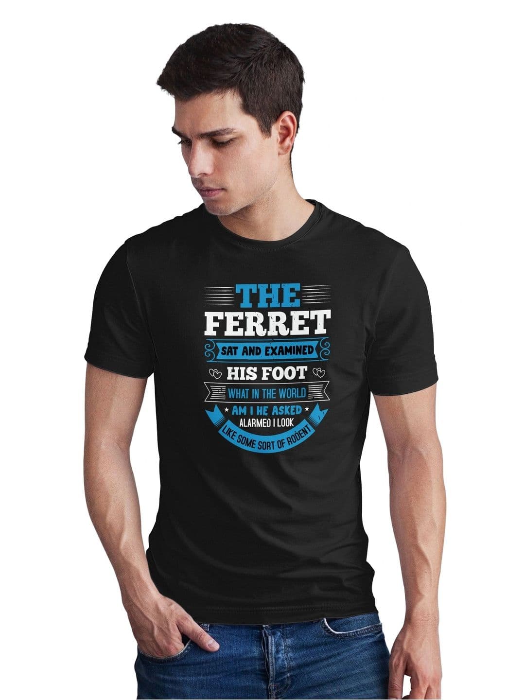 Seekbuylove Men Typography Printed Bio Finish T-shirt - view 1