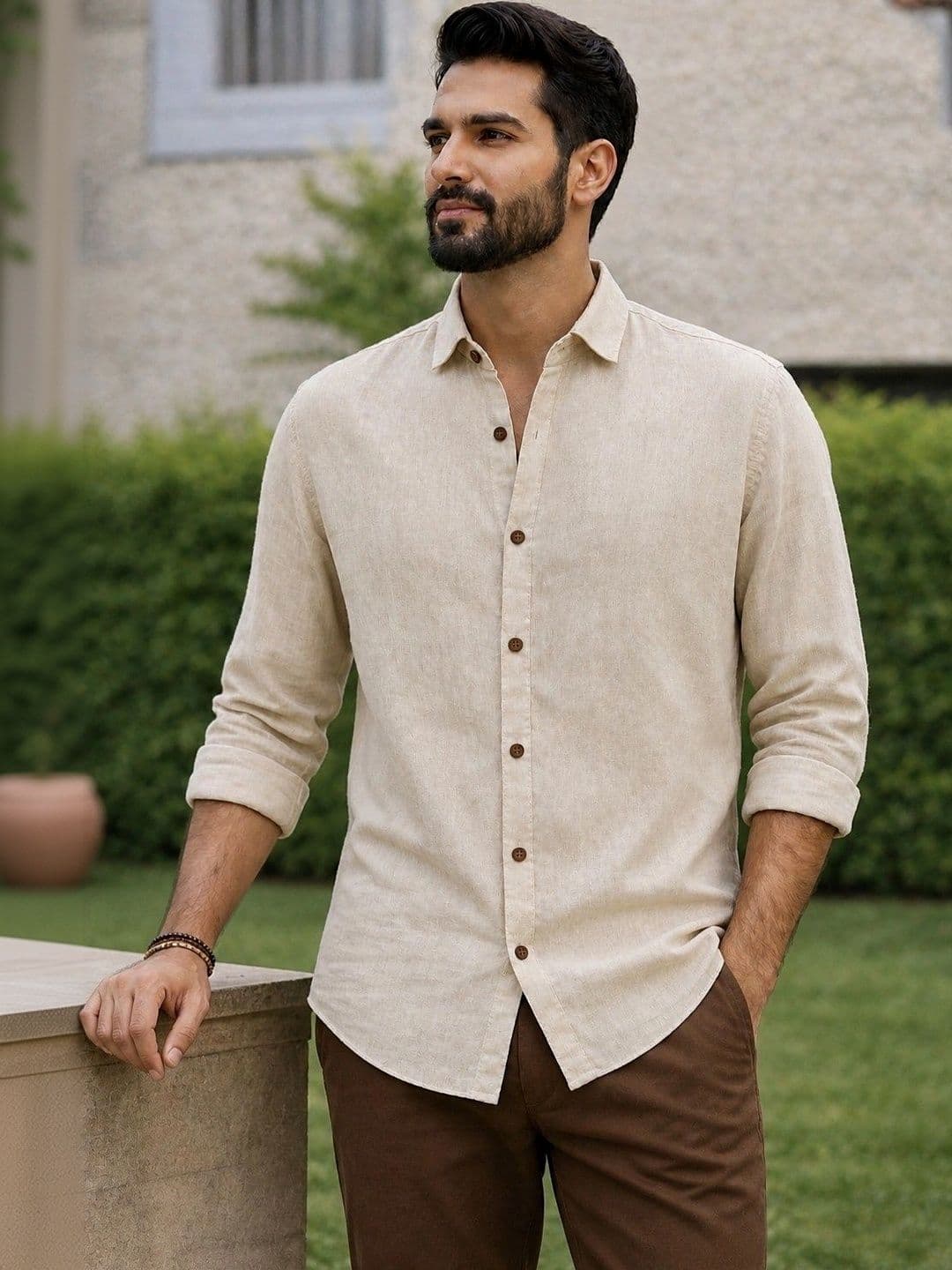 BLACK ROSSY Men Casual Shirt - view 1