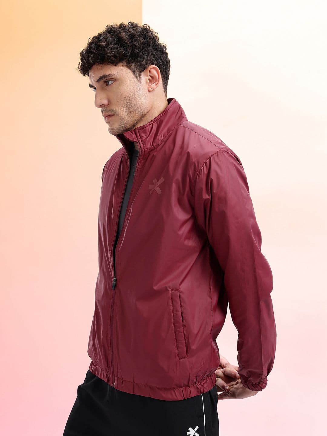 HRX by Hrithik Roshan Mock Collar Rapid-Dry Training Jacket - view 1
