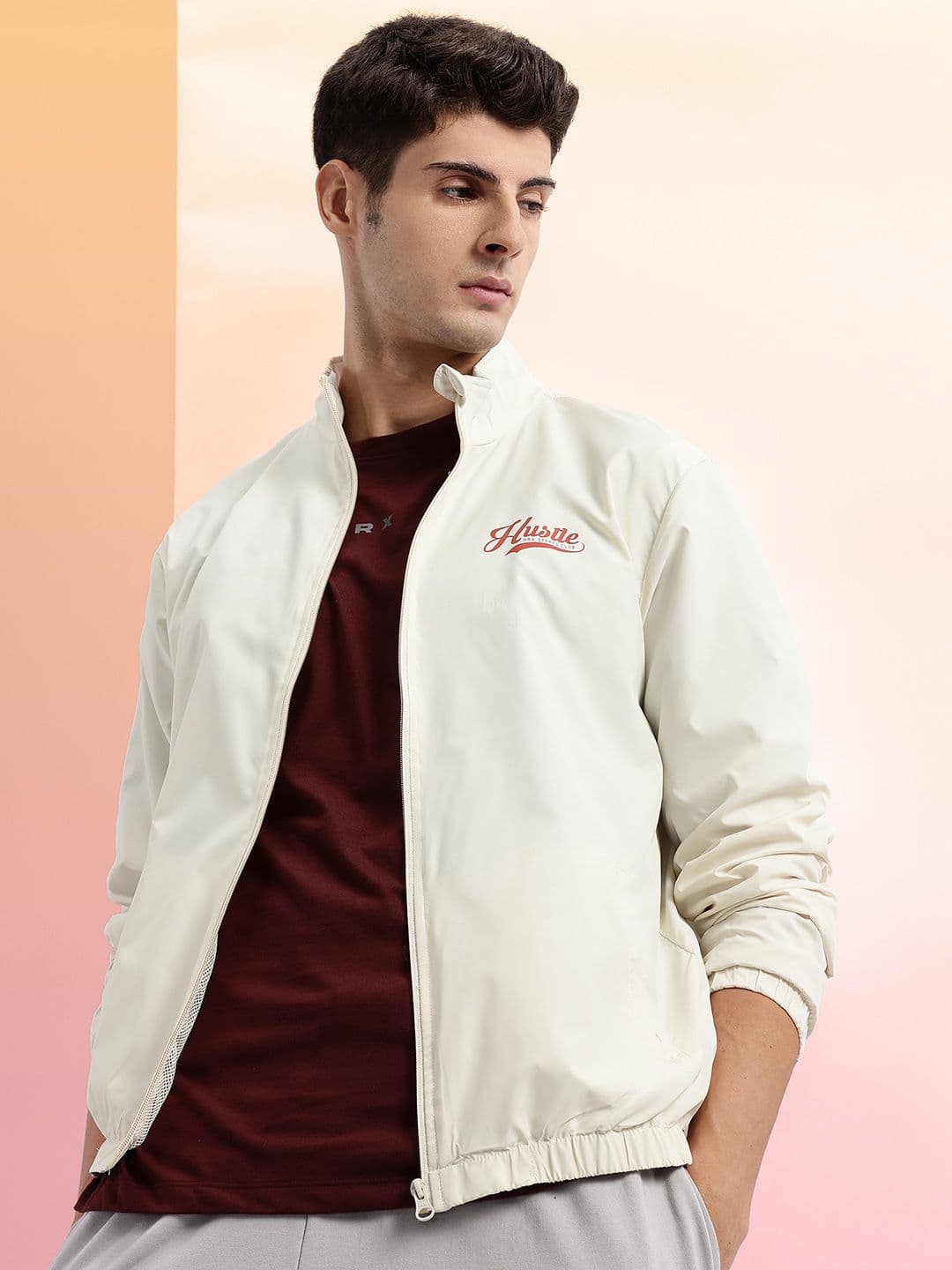 HRX by Hrithik Roshan Mock Collar Tailored Jacket - view 1