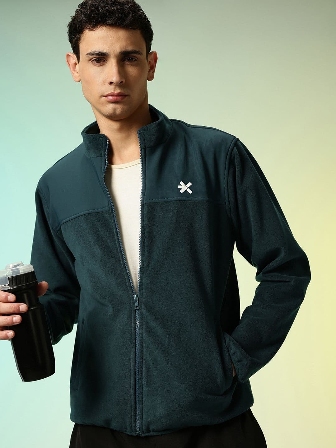 HRX by Hrithik Roshan Mock Collar Training Sporty Jacket - view 1