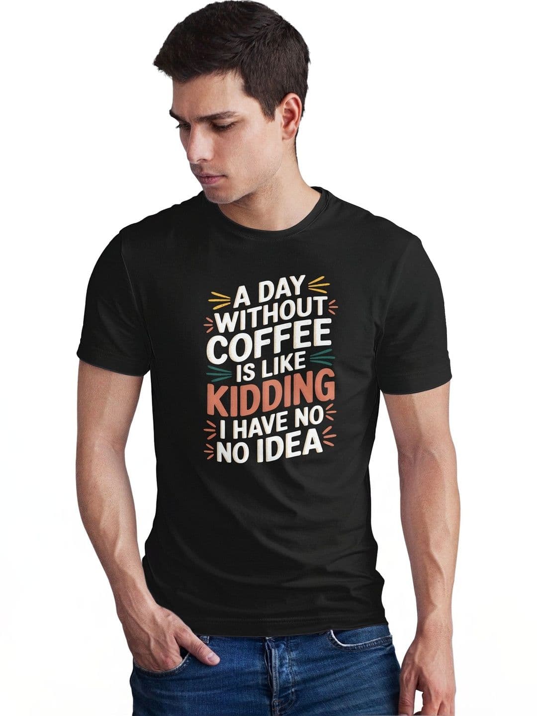 Seekbuylove Men Typography Printed Bio Finish T-shirt - view 1