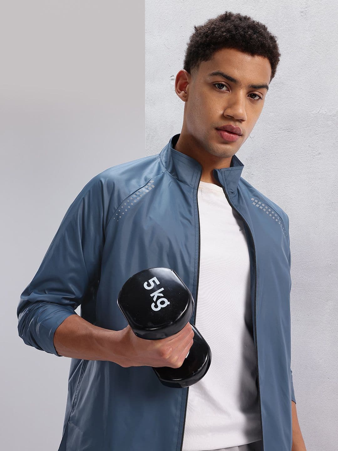 HRX by Hrithik Roshan Windcheater Training or Gym Sporty Jacket with Reflective Details - view 1