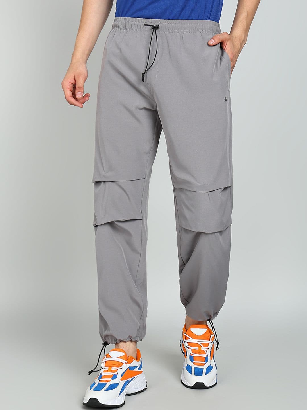HRX by Hrithik Roshan Men Mid-Rise Parachute Track Pants - view 1
