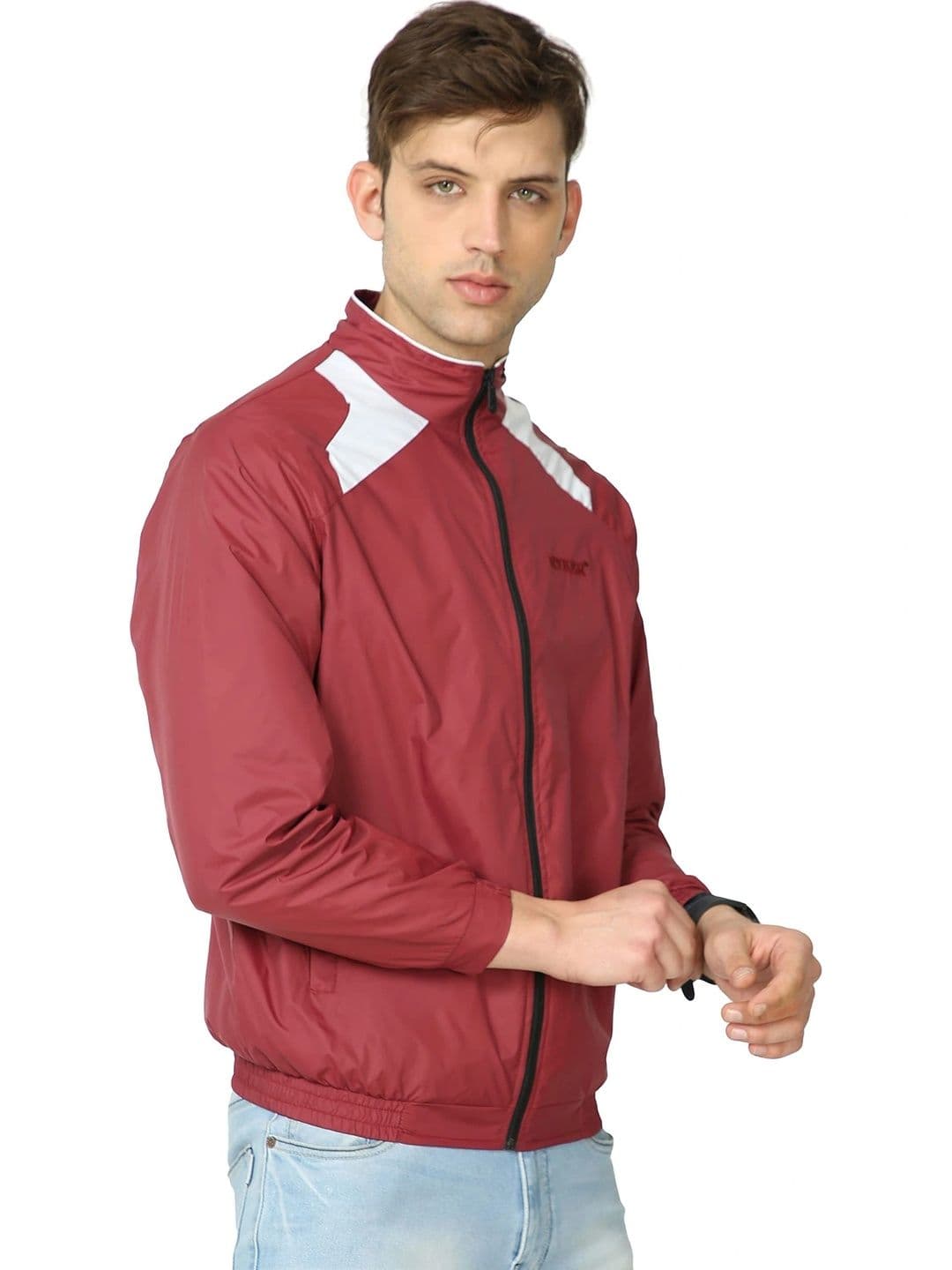 RYKER Men Colourblocked Lightweight Sporty Jacket - view 1