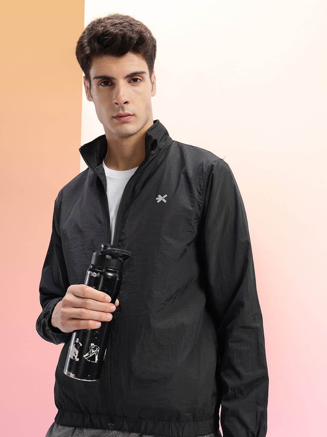 HRX by Hrithik Roshan Reflective Detail Training Jacket - view 1