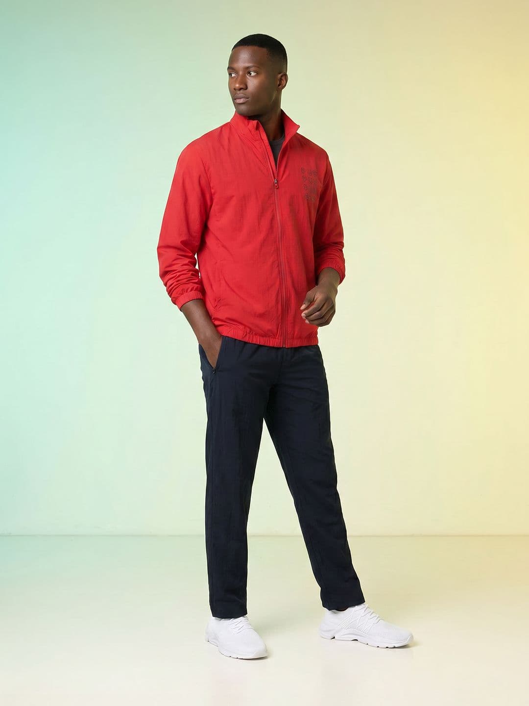 HRX by Hrithik Roshan Mock Collar Running Tracksuits - view 1