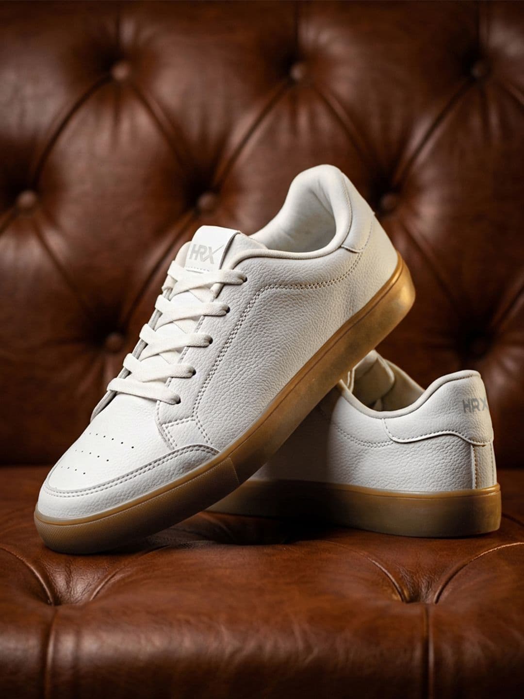 HRX by Hrithik Roshan Men Perforations Sneakers - view 1