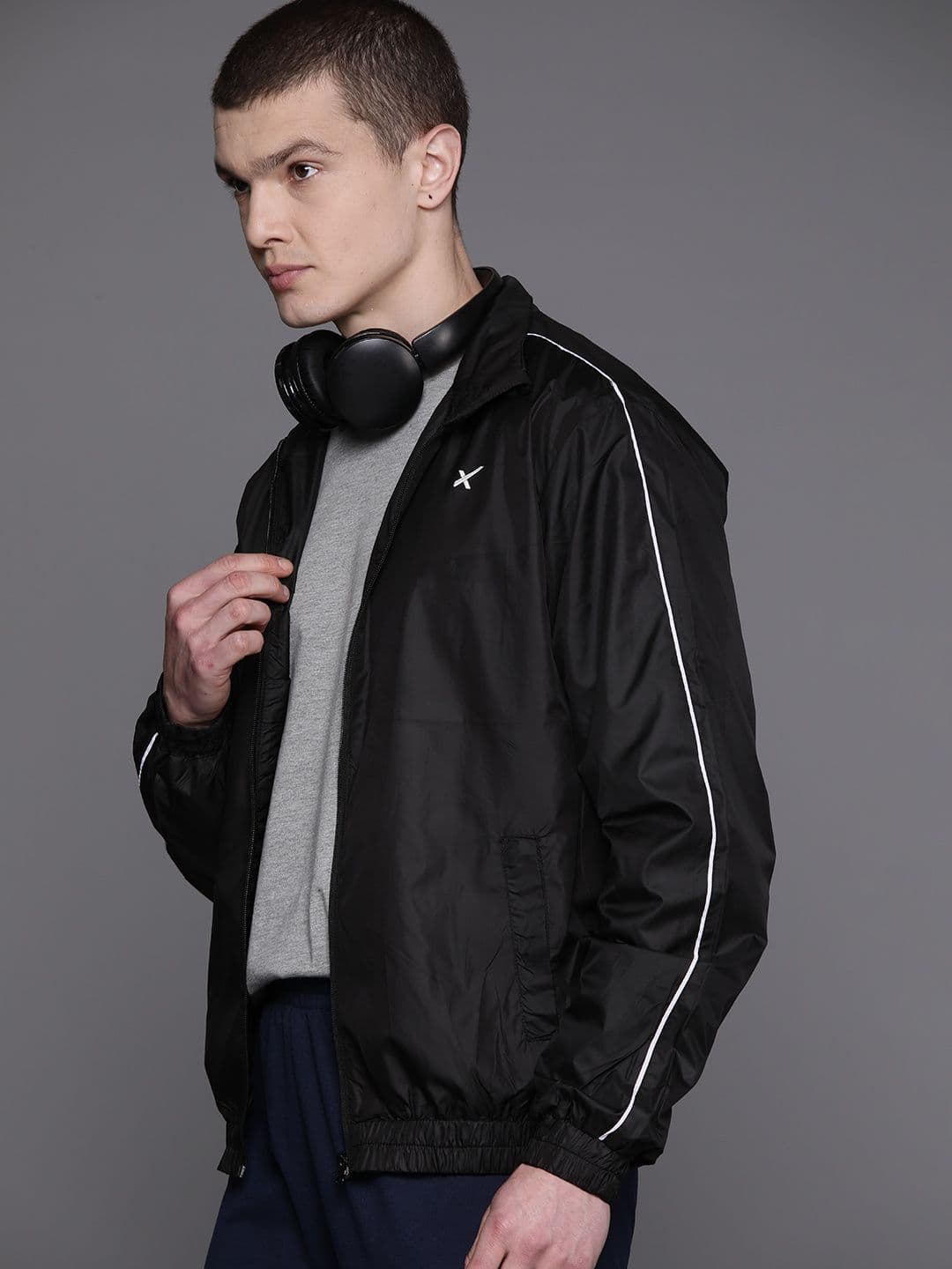 HRX by Hrithik Roshan Men Lifestyle Windcheater Sporty Jacket - view 1
