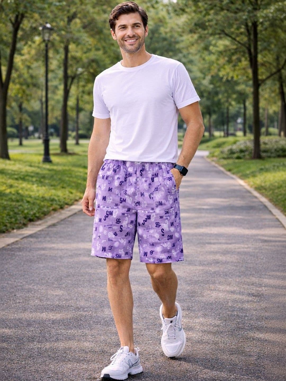 HRX by Hrithik Roshan Men Printed Cotton Boxer - view 1