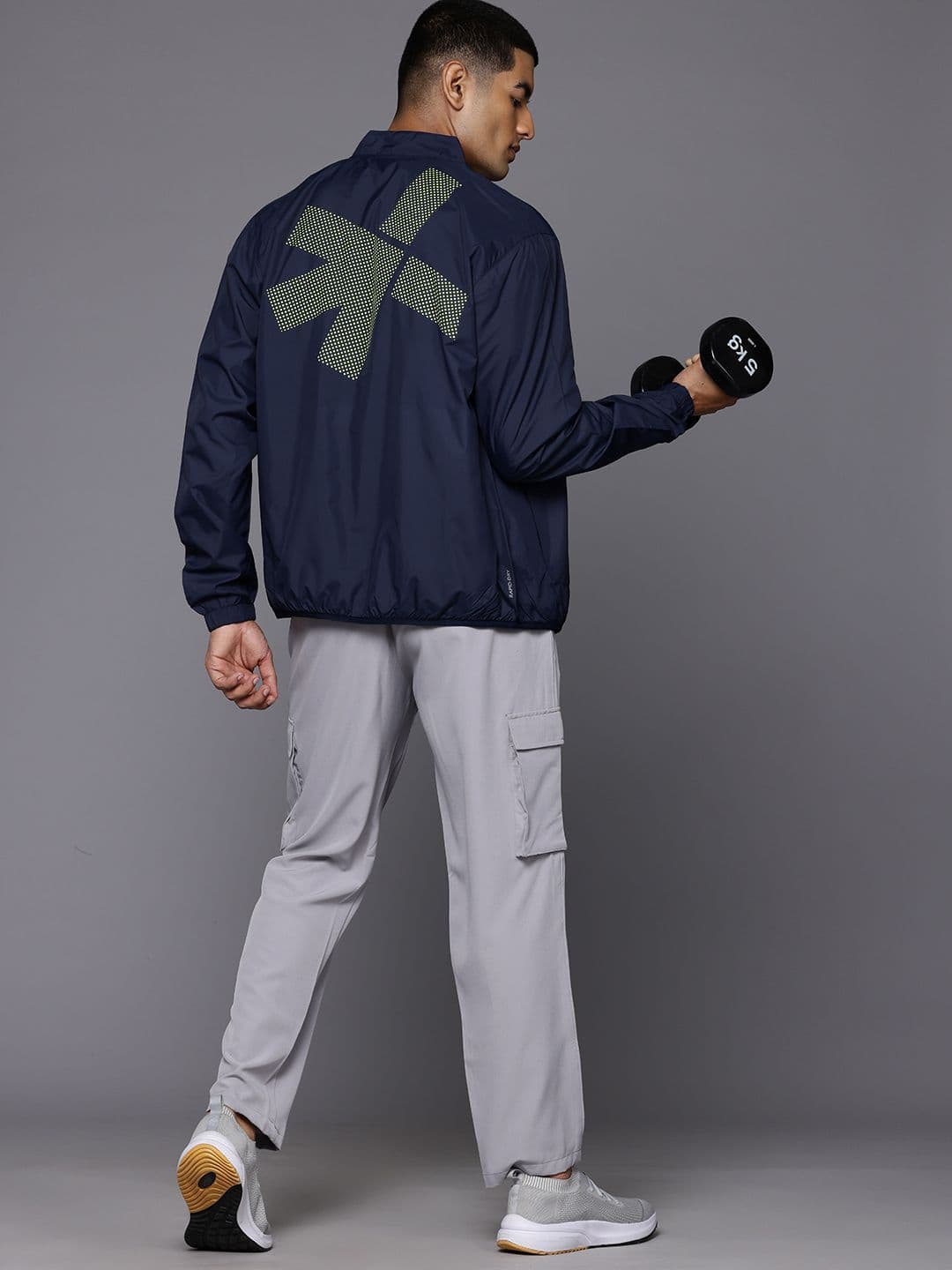 HRX by Hrithik Roshan Rapid-Dry Printed Training Jacket - view 1