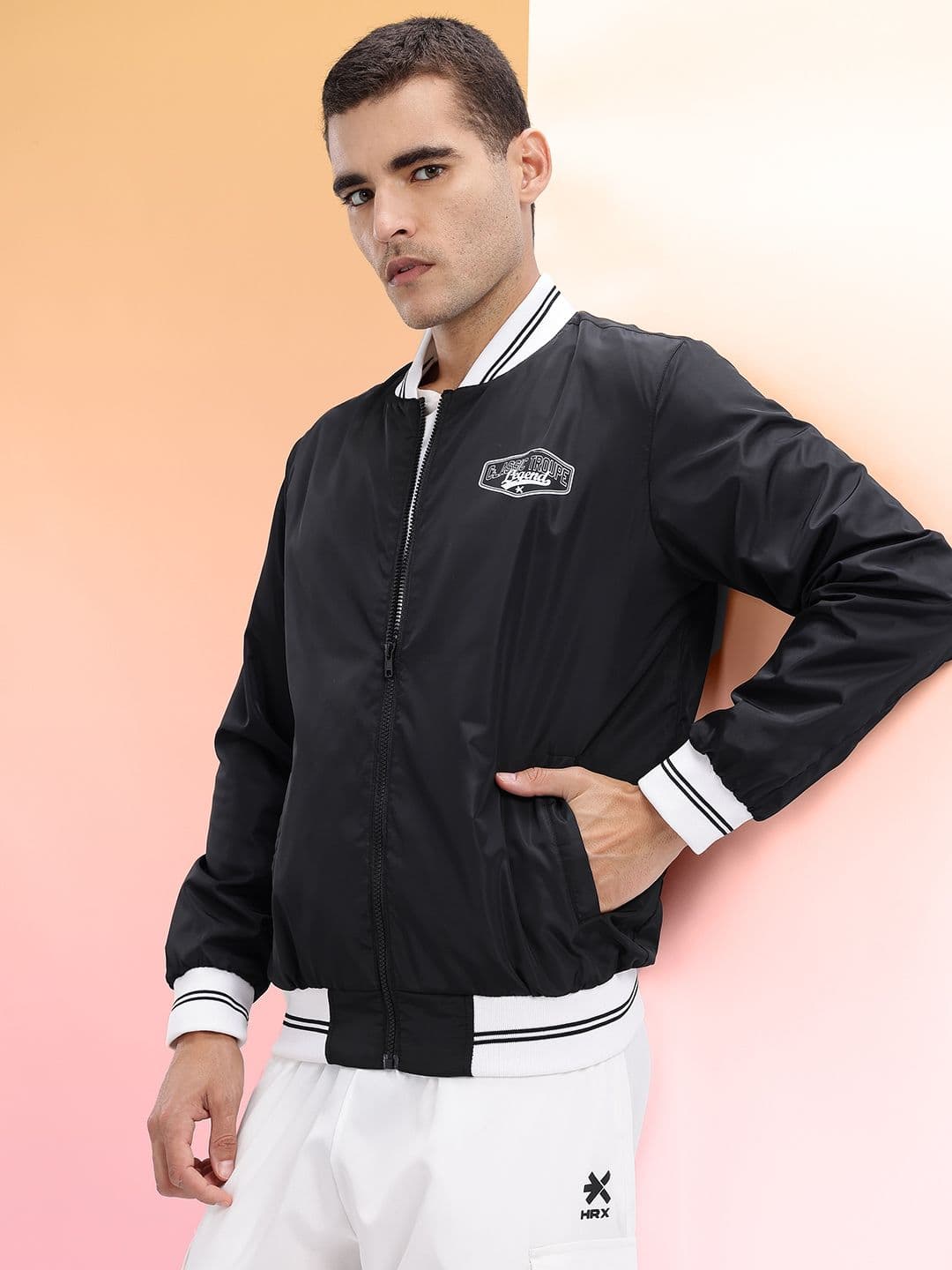 HRX by Hrithik Roshan Men Varsity Jacket - view 1
