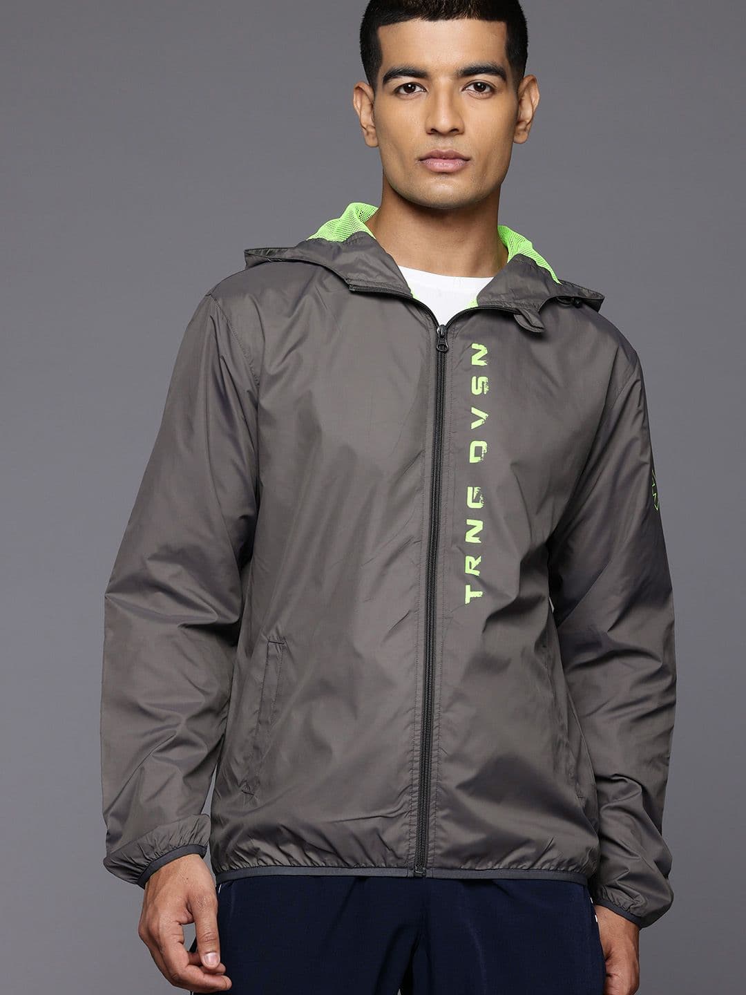 HRX by Hrithik Roshan Hooded Training Jacket - view 1