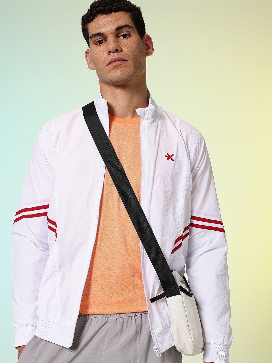 HRX by Hrithik Roshan Mock Collar Sporty Jacket - view 1