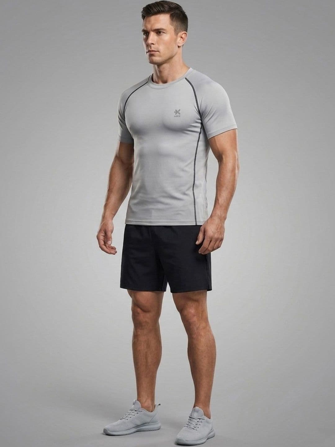 HRX by Hrithik Roshan Men Brand Logo T-shirt - view 1
