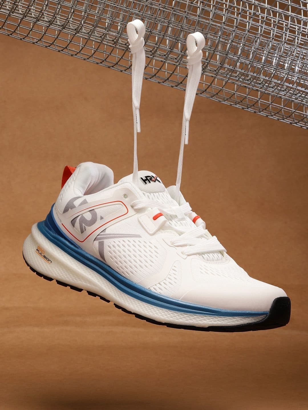 HRX by Hrithik Roshan Men White Propulsion Running Shoes - view 1