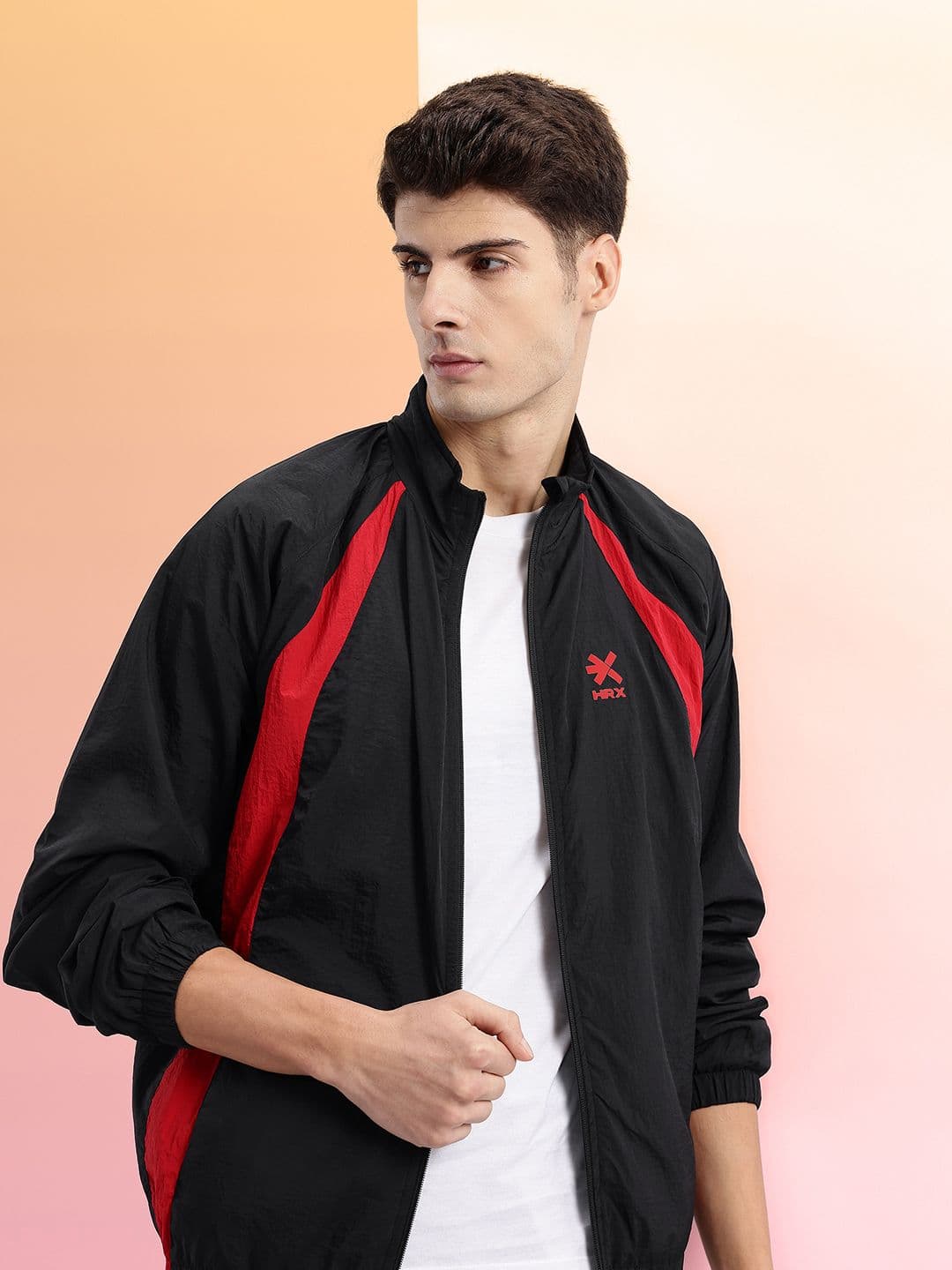 HRX by Hrithik Roshan Colourblocked Bomber Lifestyle Jacket - view 1