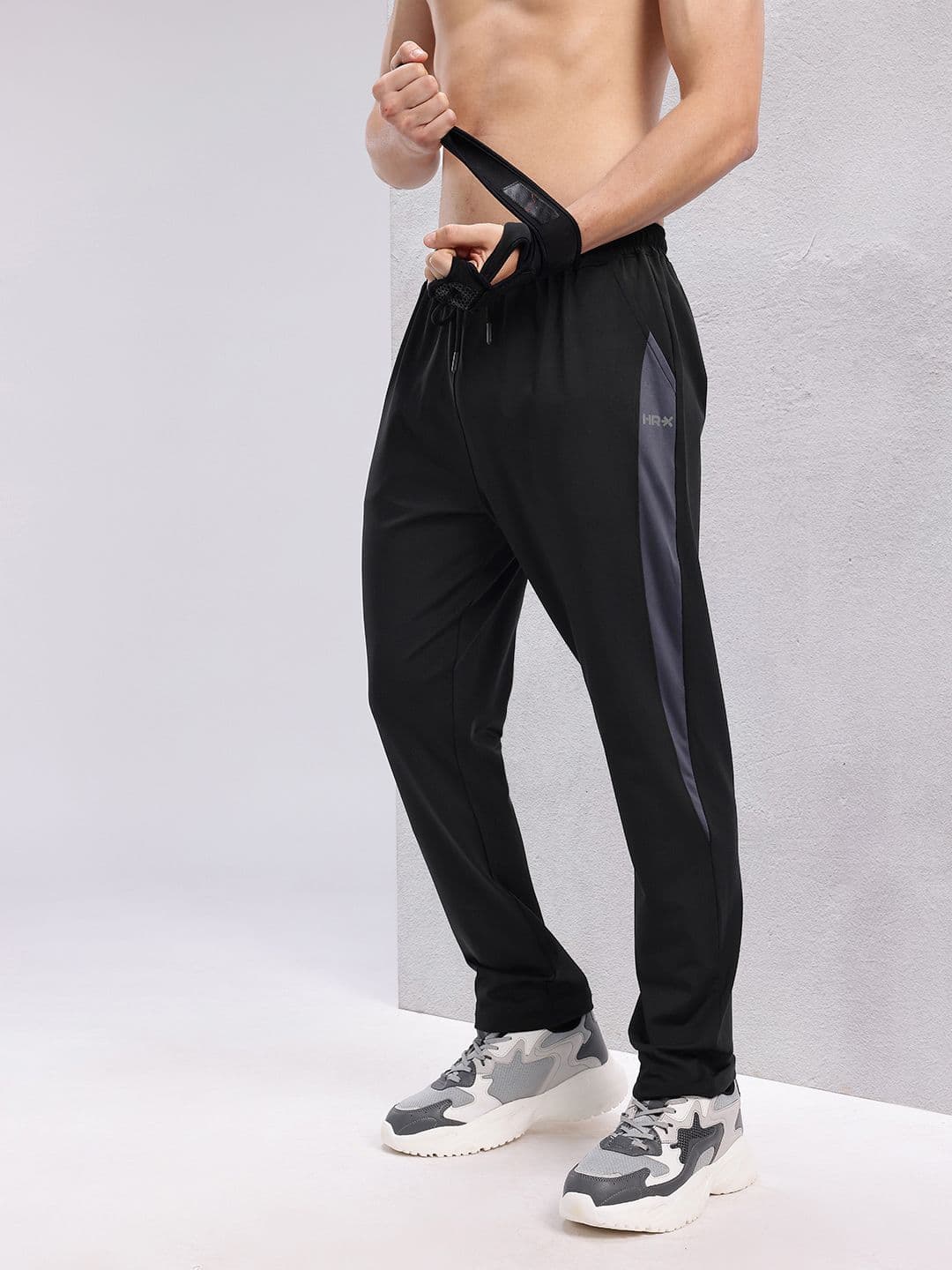 HRX by Hrithik Roshan Men Solid Track Pant - view 1