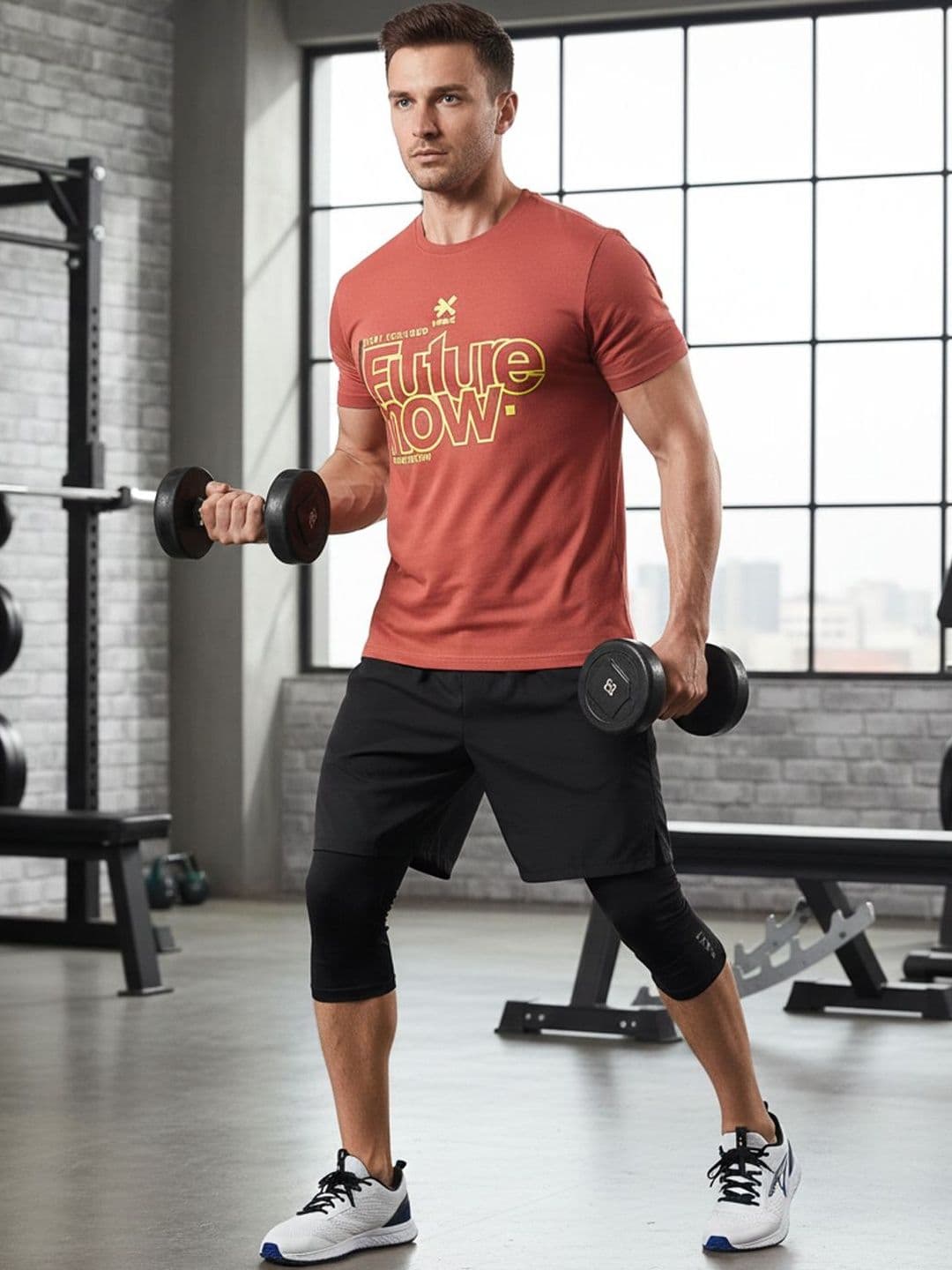 HRX by Hrithik Roshan Men Typography Printed T-shirt - view 1