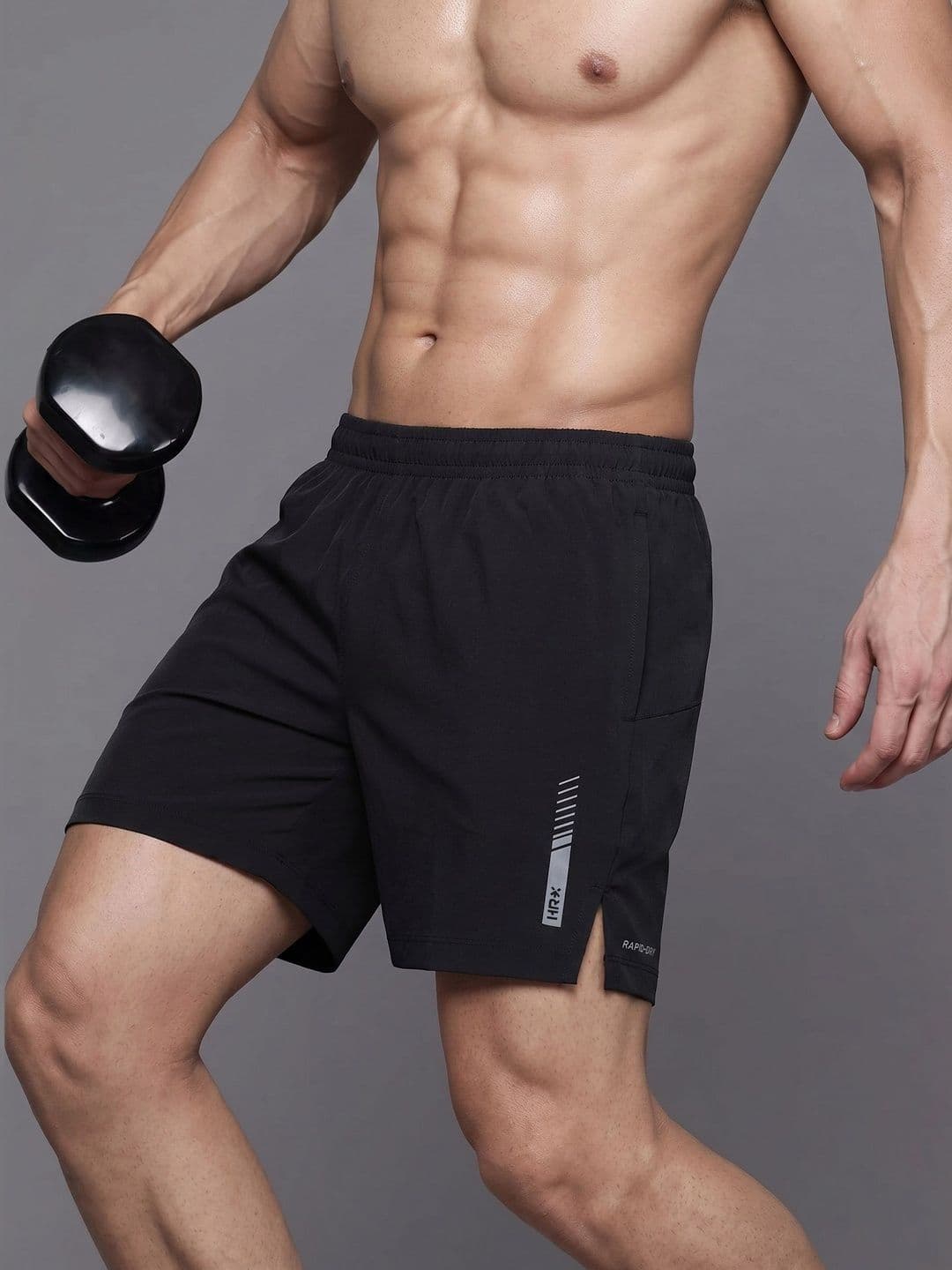 HRX by Hrithik Roshan Men Mid-Rise Above Knee Training Or Gym Sports Shorts - view 1