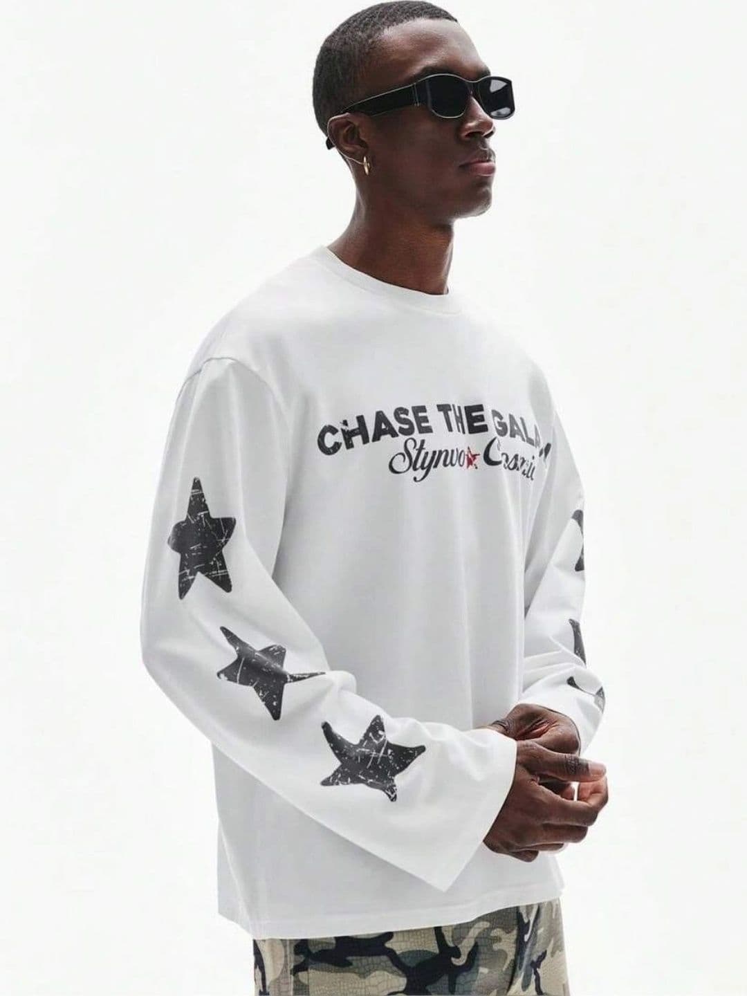CLOTH N CODE Men Typography Printed Pure Cotton Boxy T-shirt - view 1