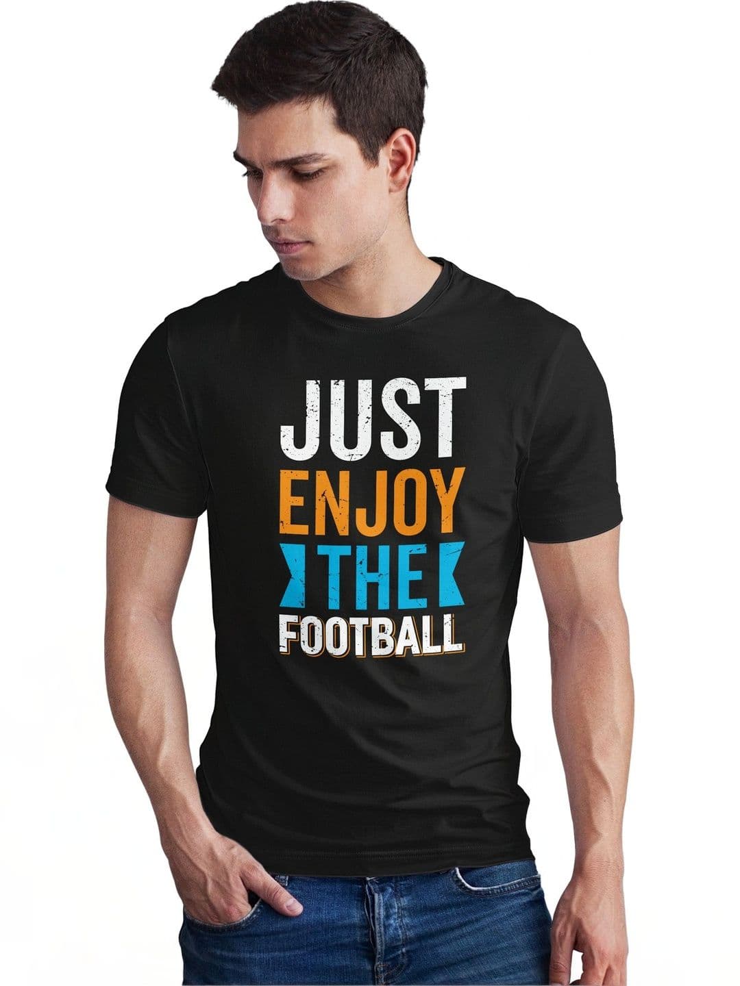 Seekbuylove Men Typography Printed Bio Finish T-shirt - view 1