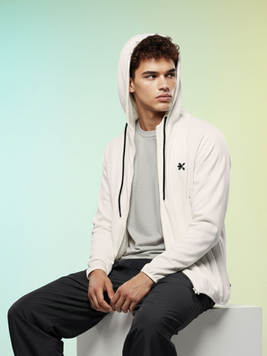 HRX by Hrithik Roshan Men Hooded Sweatshirt - view 1