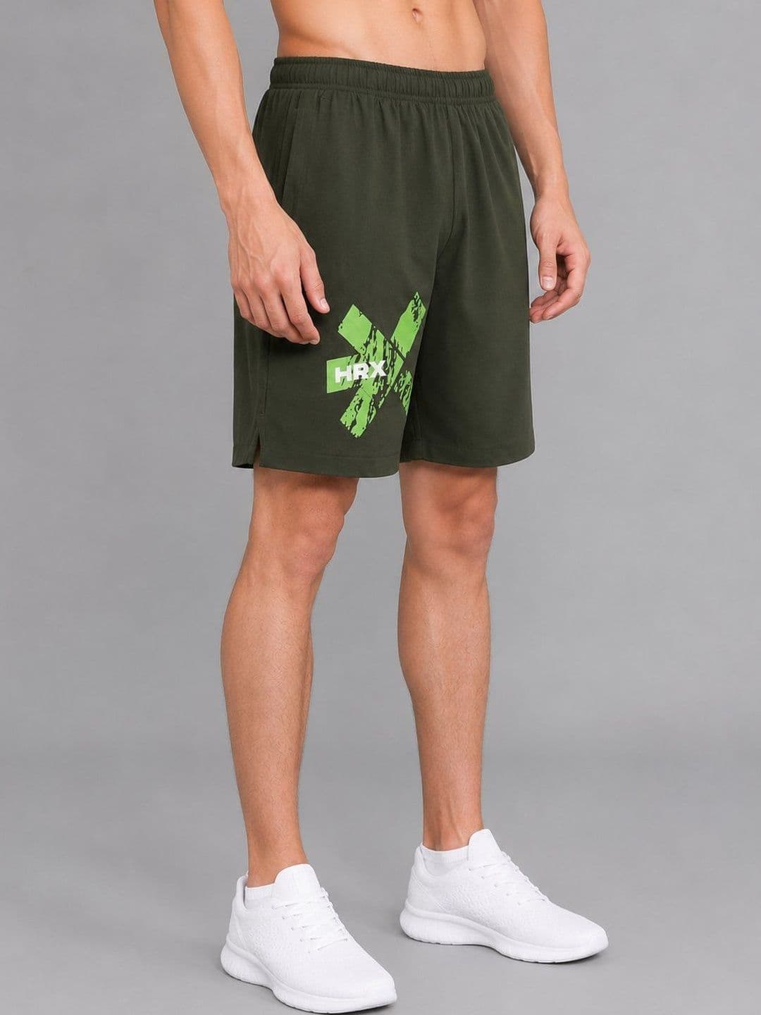 HRX by Hrithik Roshan Men Printed Training or Gym Sports Shorts - view 1