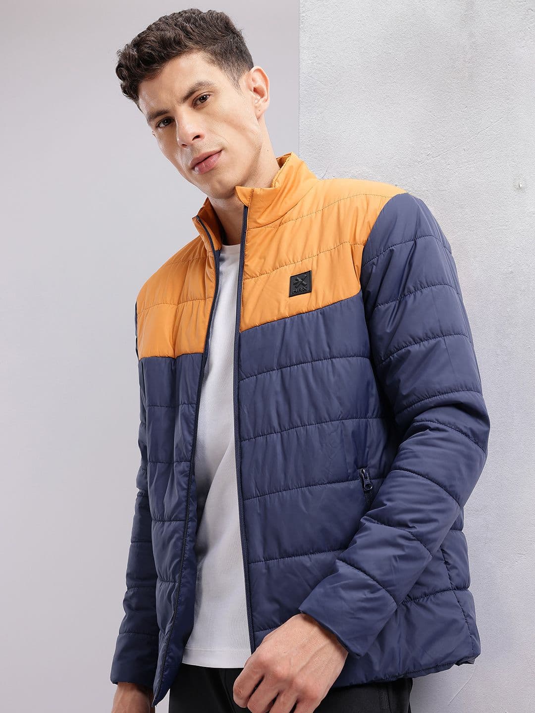 HRX by Hrithik Roshan Colourblocked Padded Jacket - view 1